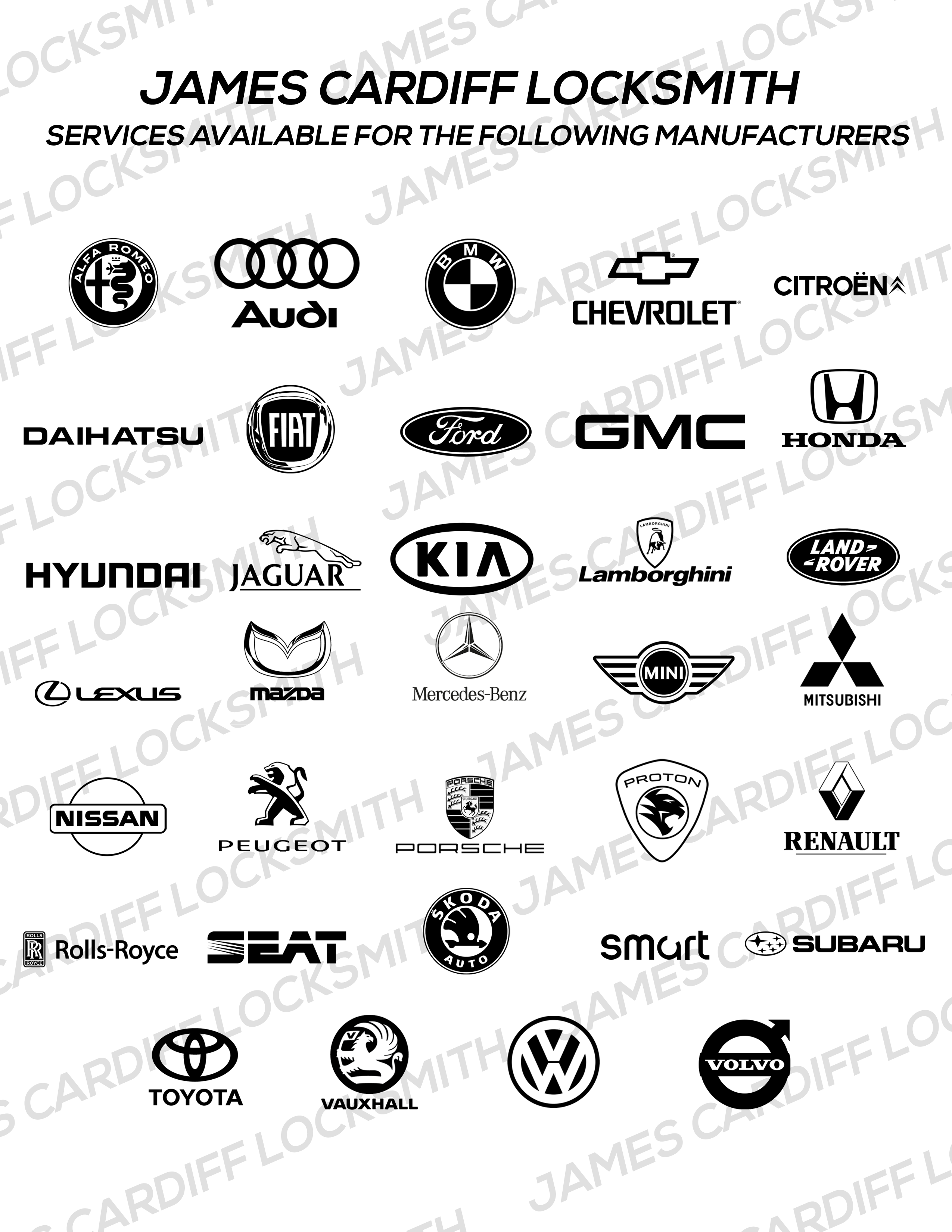 Car Key Manufactures - We Make Keys For 