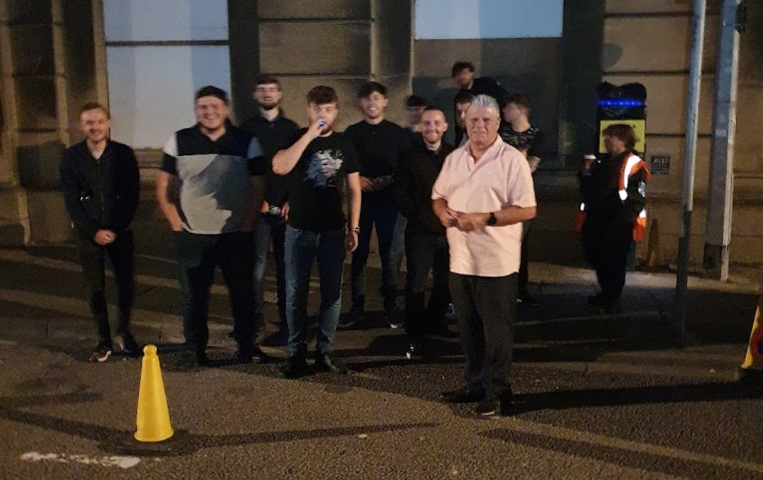 Locked Out - Groom And Dad