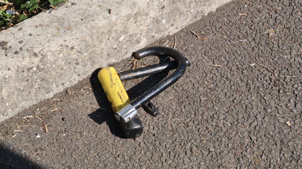 Bike Lock Removal After Lost Keys Or Damaged Lock