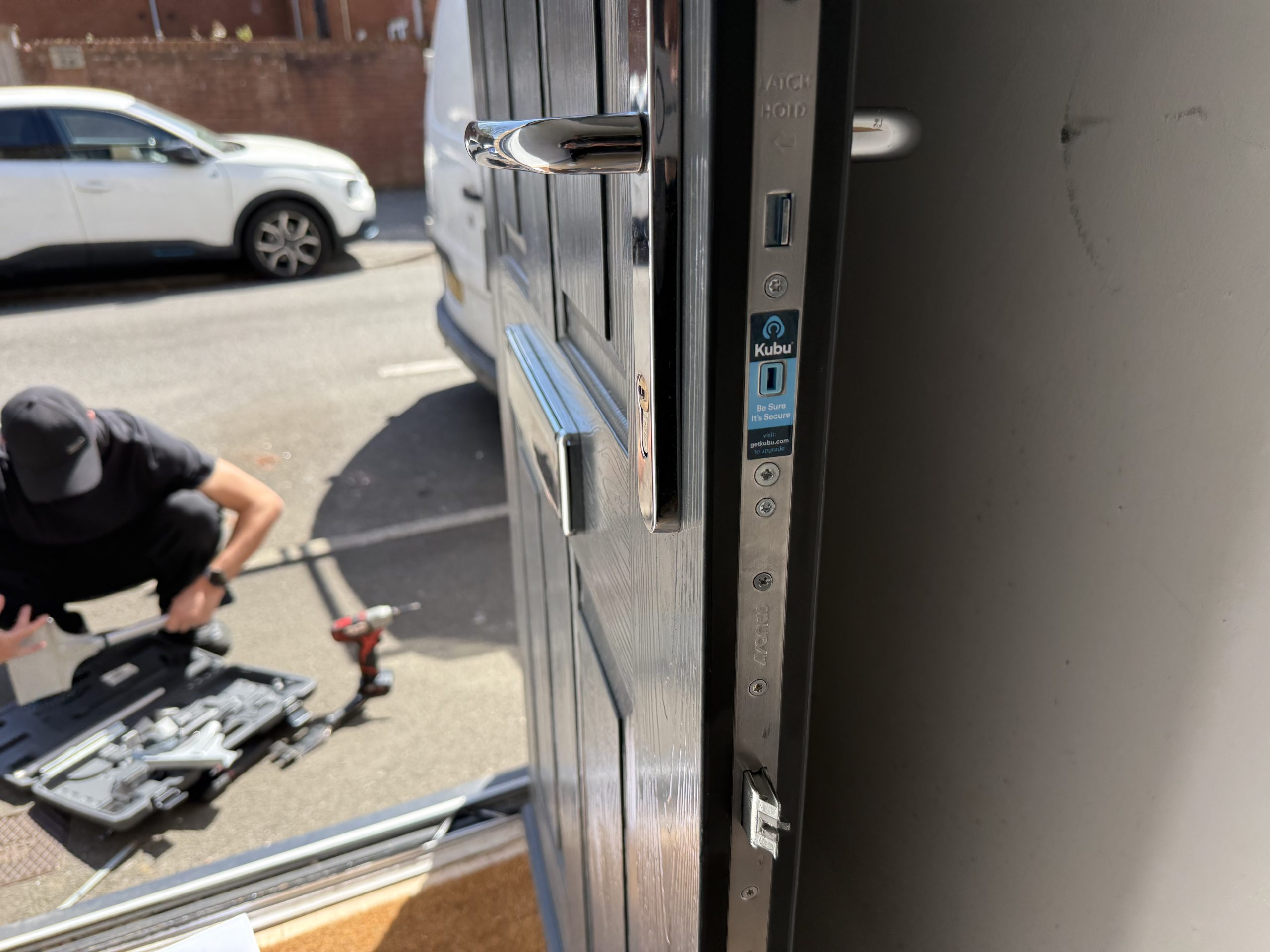 Emergency Composite Door Opening